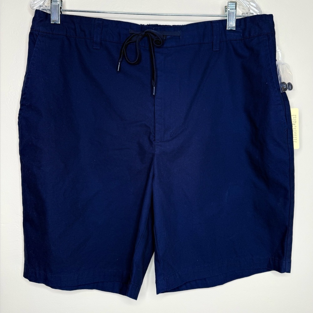 NWT Walker Hayes Shorts For JC Penney Navy Blue Cotton Size Large